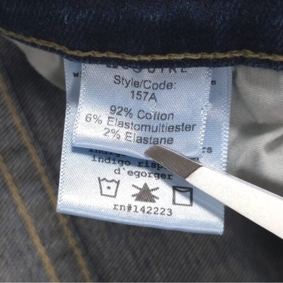 McGUIRE Women’s Jeans Mid Rise Distressed Skinny STYLE 157A Size 27 - Picture 13 of 13